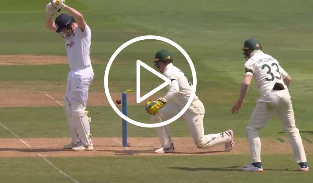 [Watch] Nathan Lyon Dismisses Dangerous Harry Brook in a 'Comical Fashion'